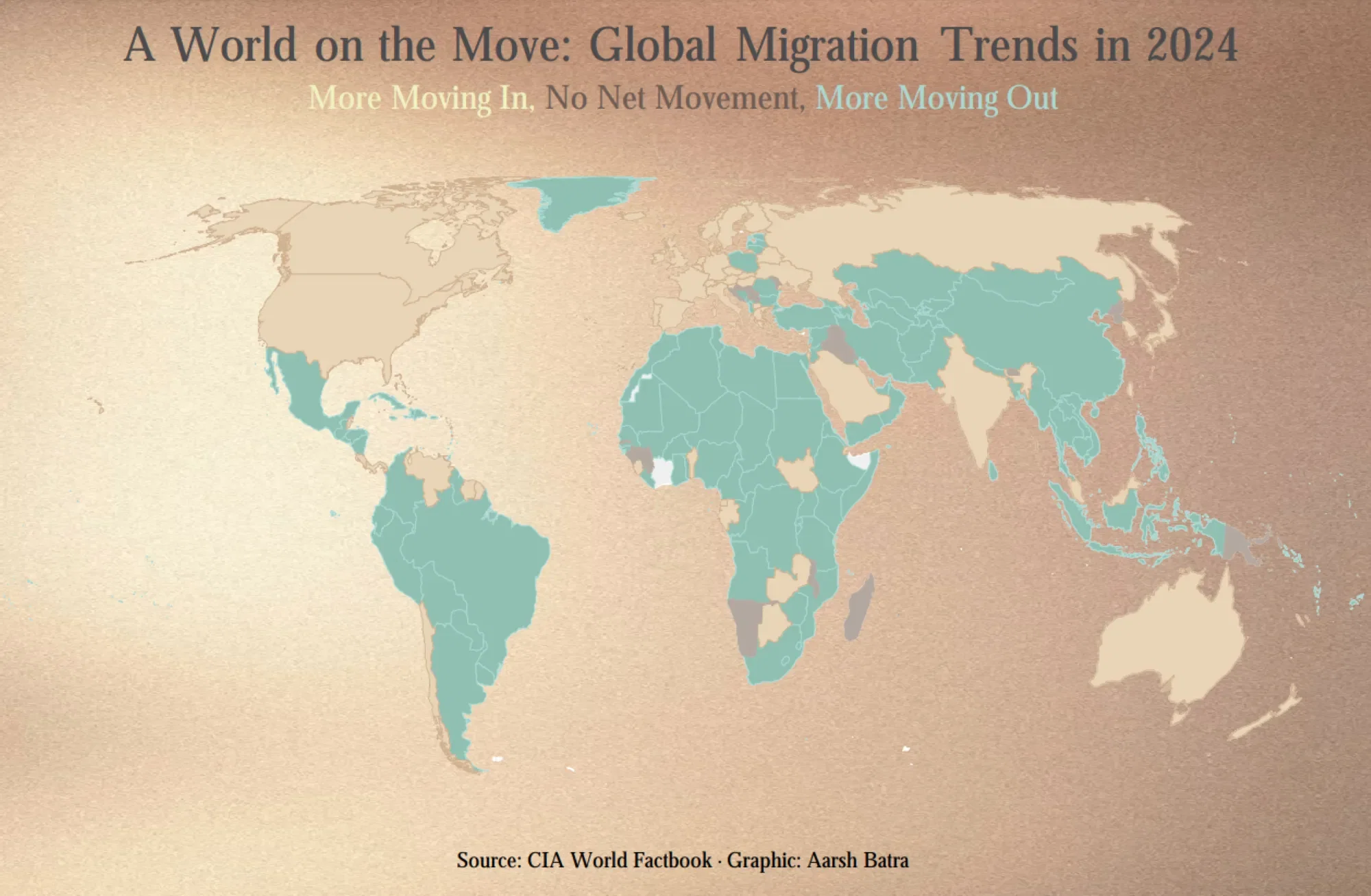 A World On The Move: Global Migration Trends in 2024