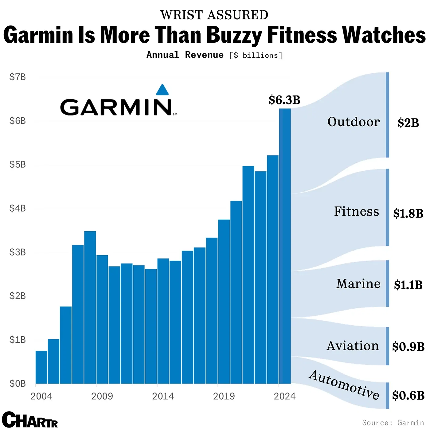 Garmin Is More Than Buzzy Fitness Watches