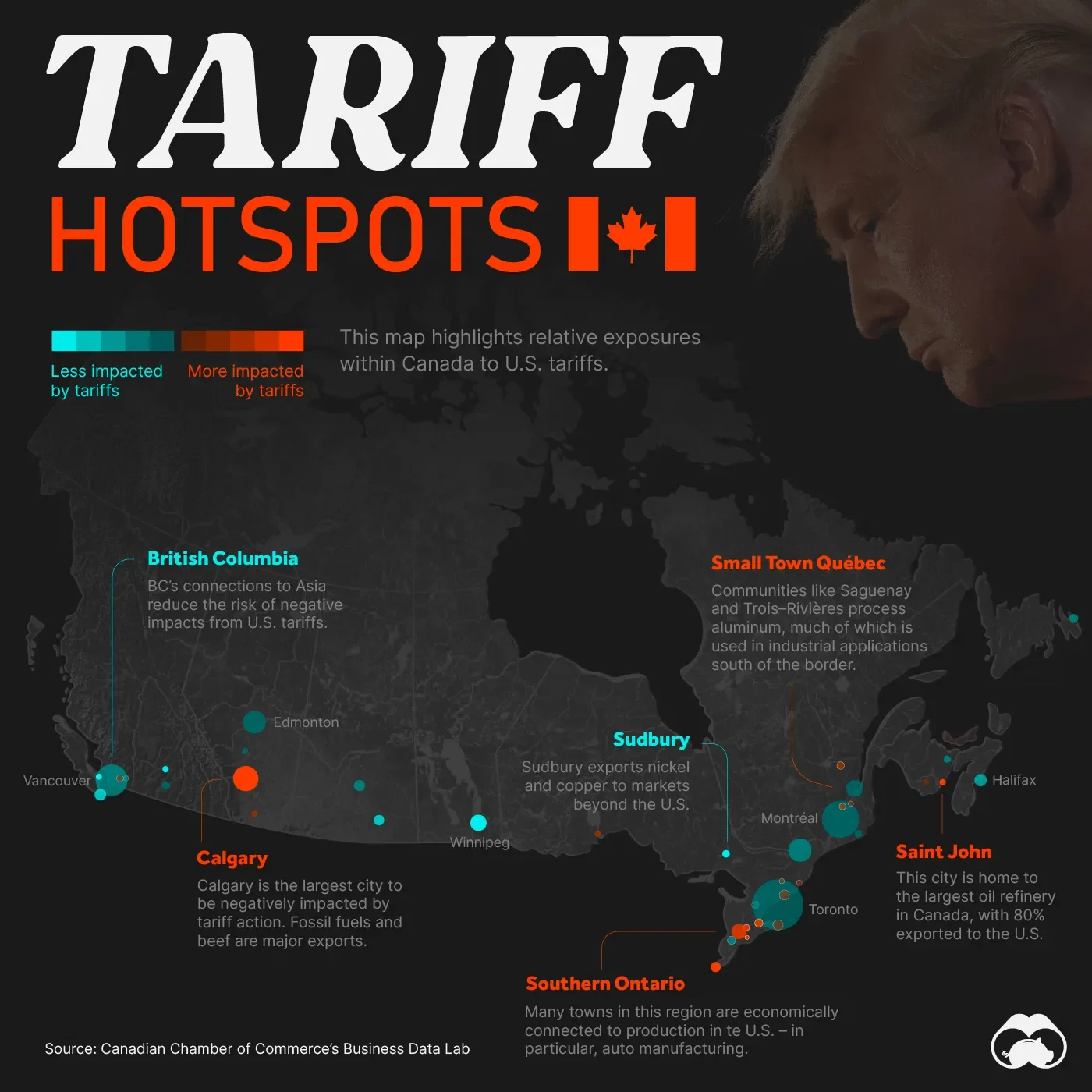 How Exposed are Canadian Cities to Tariff Risk?