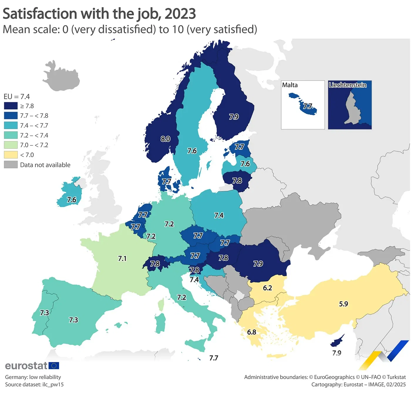 Europe's Job Satisfaction