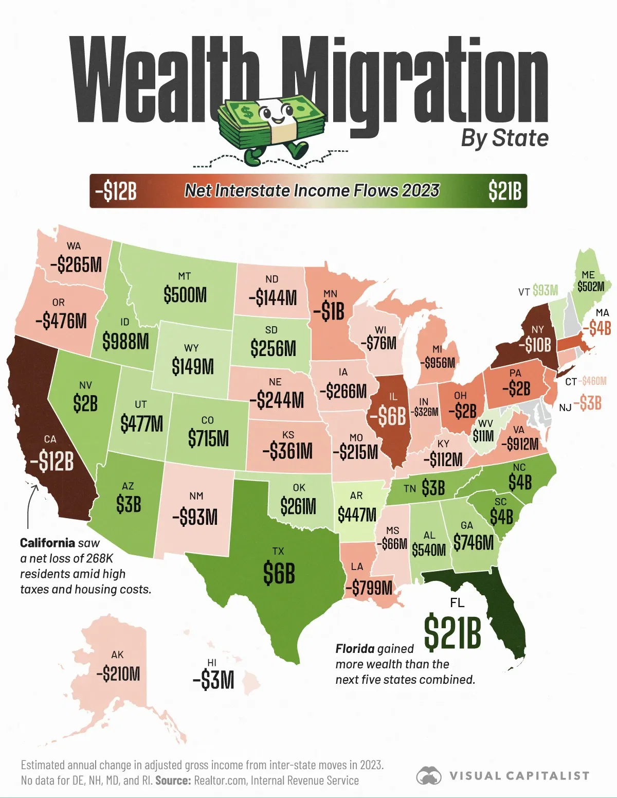 Where Wealth is Moving in America📍