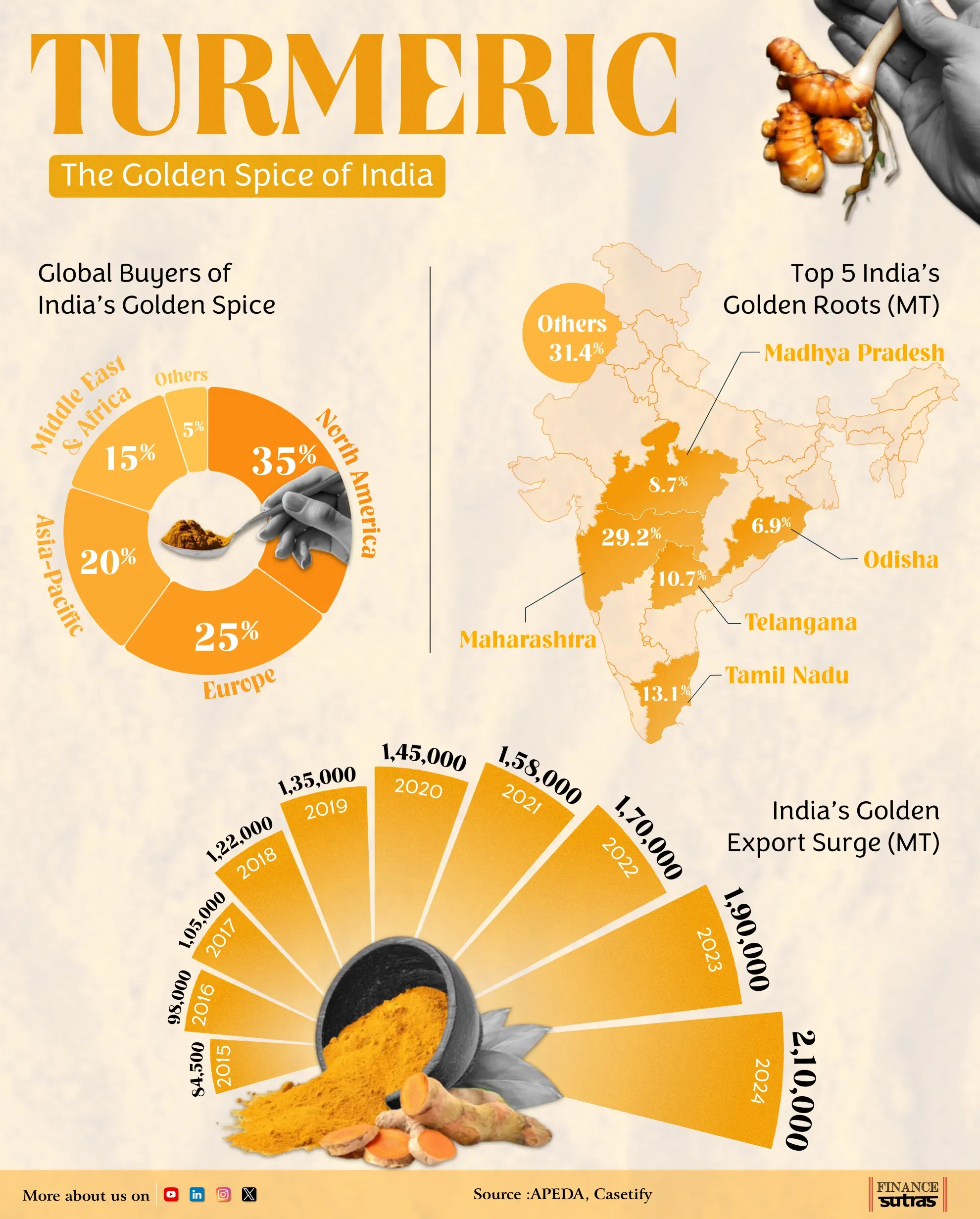 From Kitchens to Boardrooms: Turmeric is India’s True Golden Asset