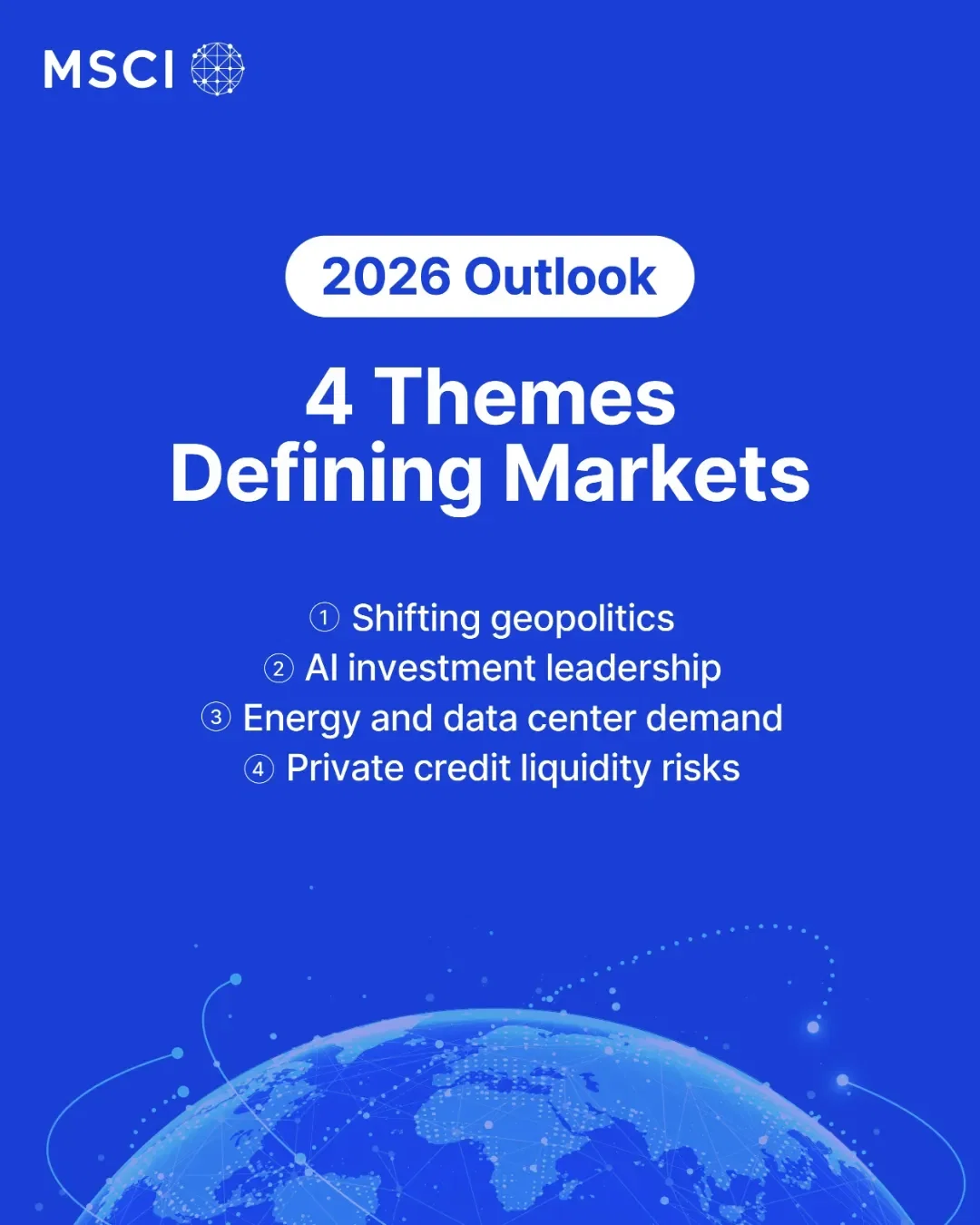 2026 Outlook: 4 Themes Defining Markets 
